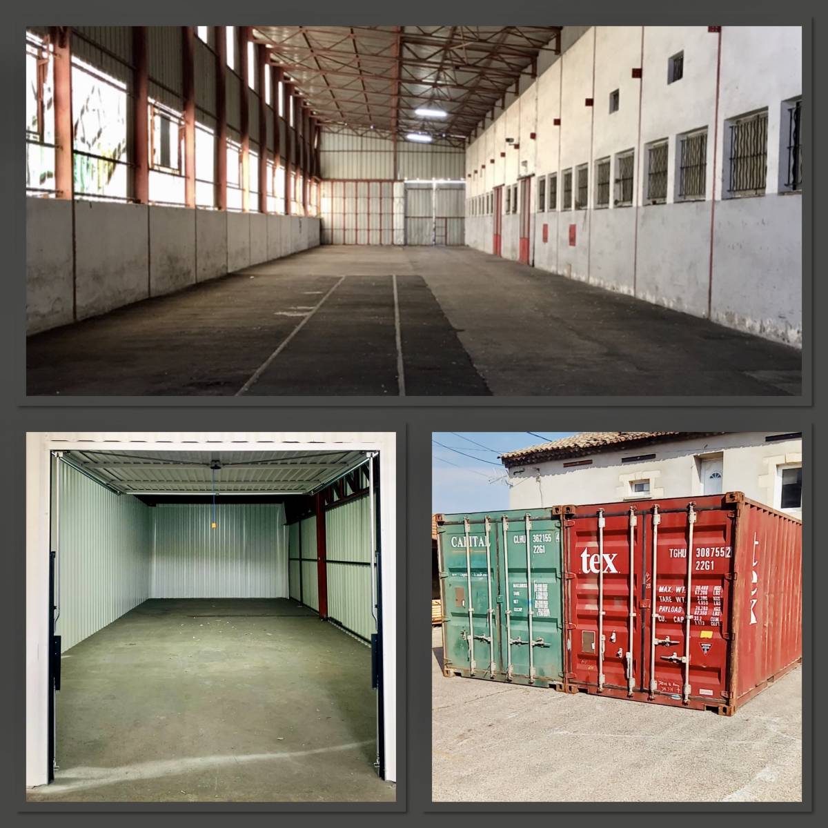 Plusieurs Espaces de stockage à Louer