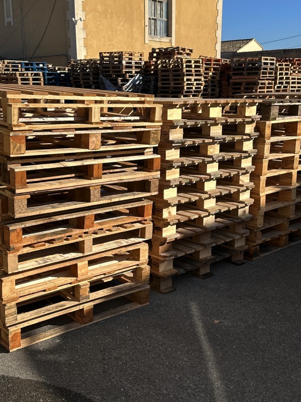 Vente de palettes de toutes dimensions
