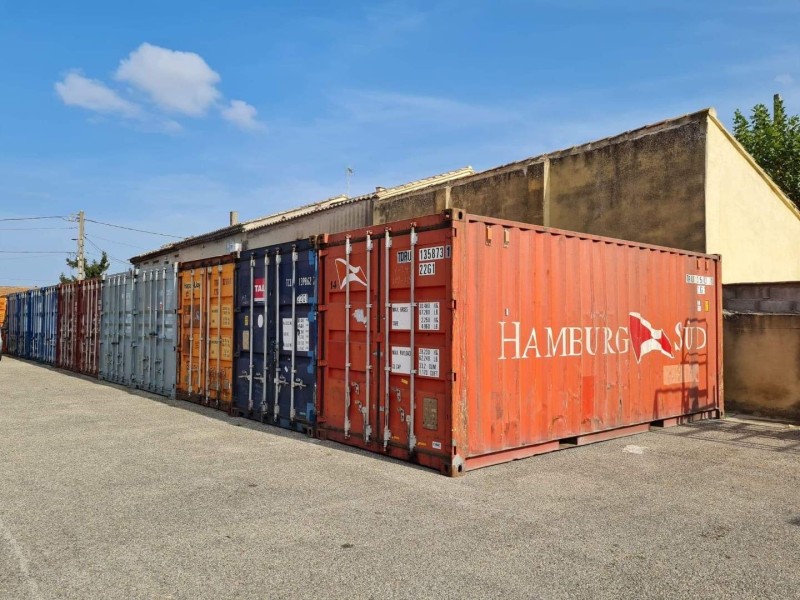 Stockage sécurisé à Barbentane (13570) : Réservez votre container 20 pieds (~15m²) dès aujourd'hui pour une disponibilité début Janvier 2025